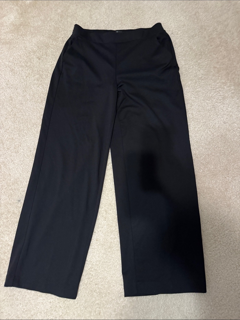 Simply Vera Vera Wang Black Pull-On Wide Leg Pants